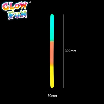 12 Inches Tri-color Glow Stick Light Stick