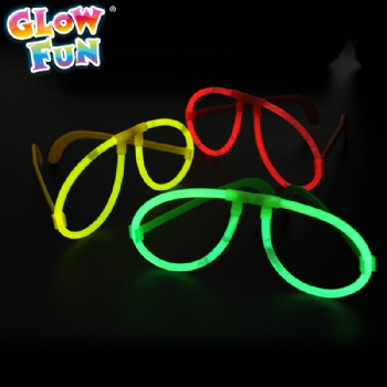 Glow stick eye Glasses, glow in the dark